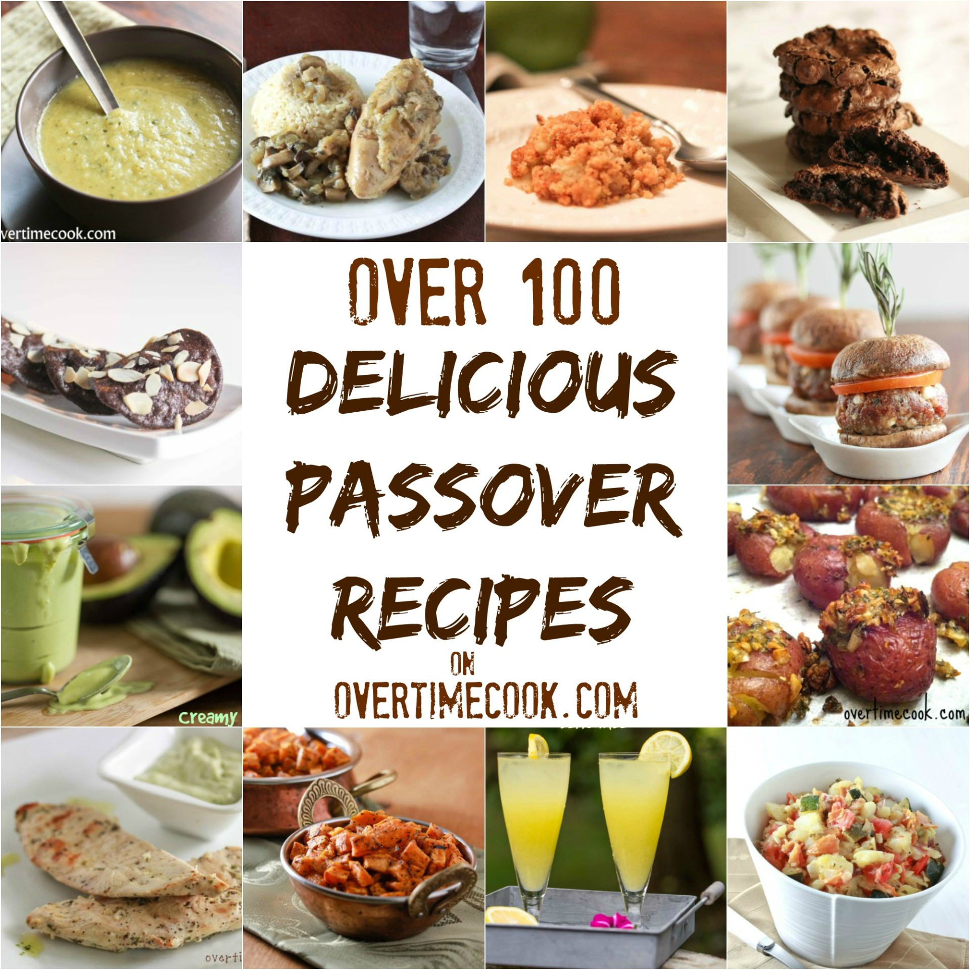 Kosher For Passover Food Online
 Over 100 Delicious Passover Recipes Overtime Cook