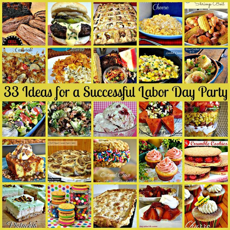 Labor Day Celebration Ideas
 33 Ideas for a Successful Labor Day Party