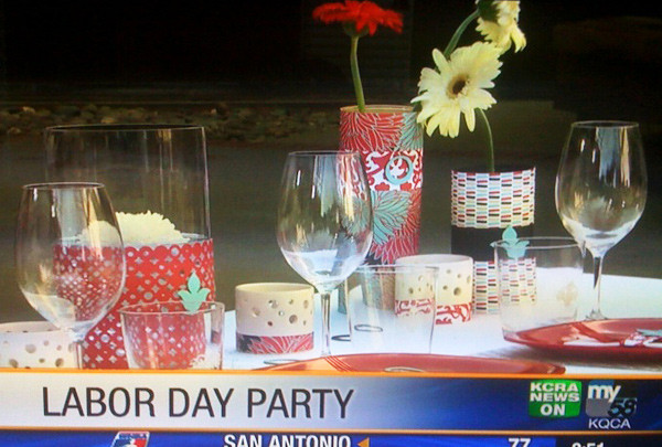 Labor Day Celebration Ideas
 HWTM on KCRA Labor Day Party Ideas Hostess with the