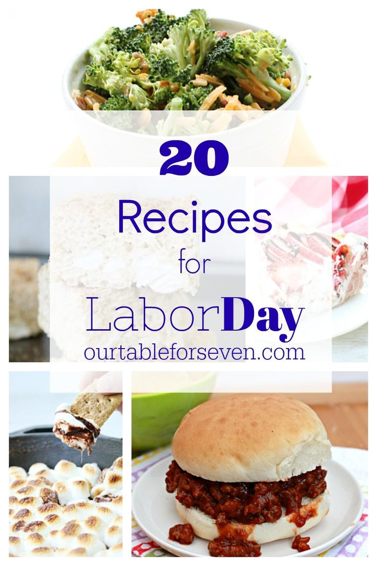 Labor Day Dinner Ideas
 20 Recipes for Labor Day from Recipe Round Ups