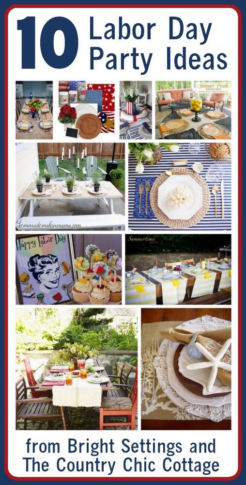 Labor Day Ideas For Celebration
 The long Labor and Cottages on Pinterest