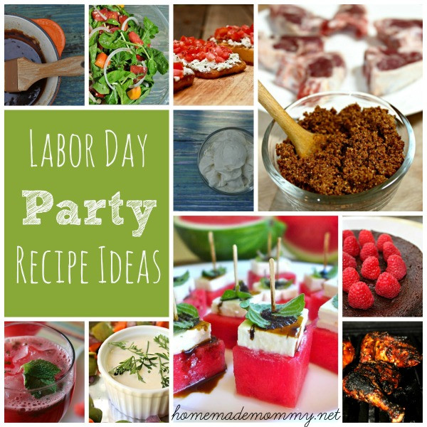 Labor Day Ideas
 End of Summer Labor Day Party Recipe Ideas Homemade Mommy