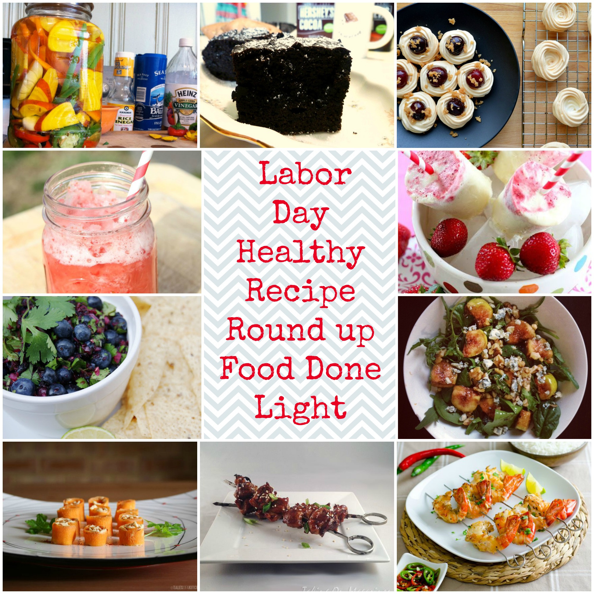 Labor Day Potluck Ideas
 Labor Day Recipe Round Up Food Done Light
