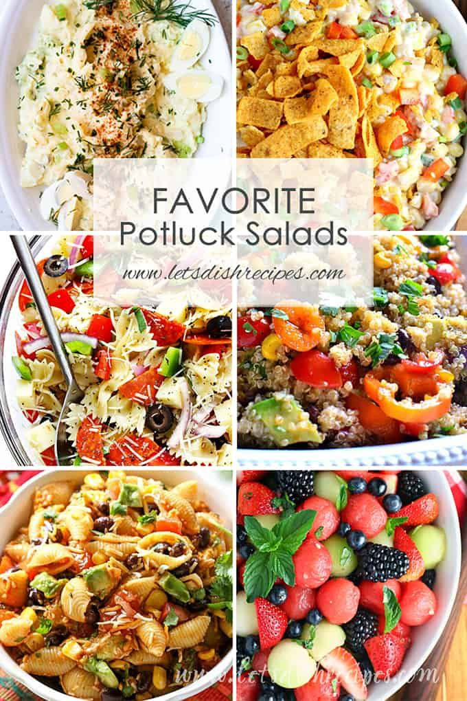 Labor Day Potluck Ideas
 Favorite Potluck Salads
