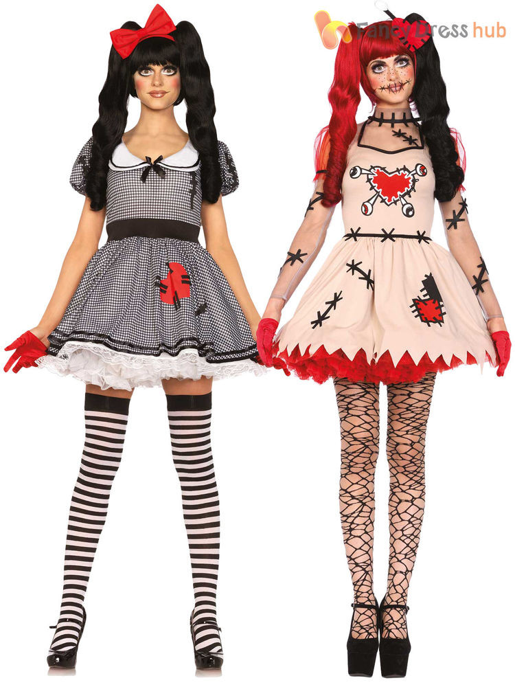 Ladies Halloween Costume Ideas
 La s Leg Avenue y Broken Doll Voodoo Costume Womens