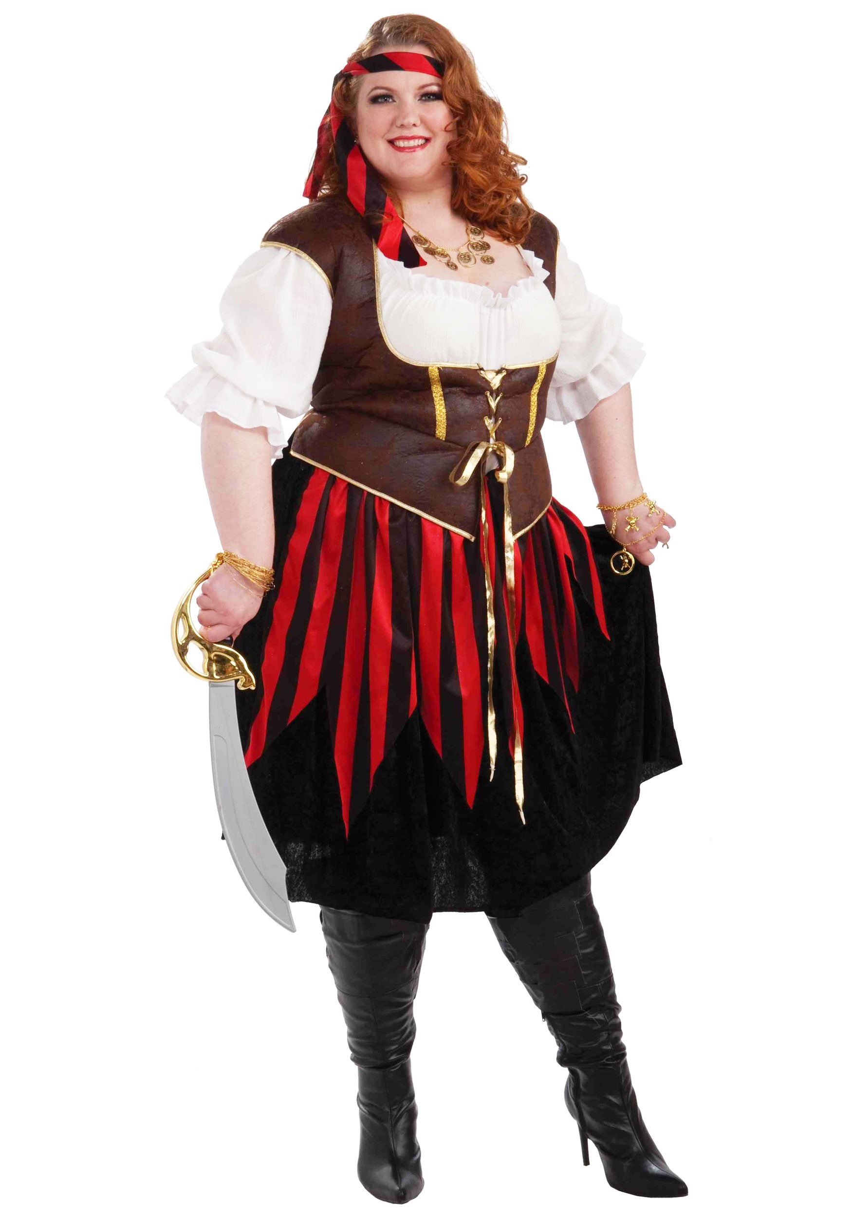 Ladies Halloween Costume Ideas
 Plus Size La s Pirate Costume Plus Size Pirate Wench