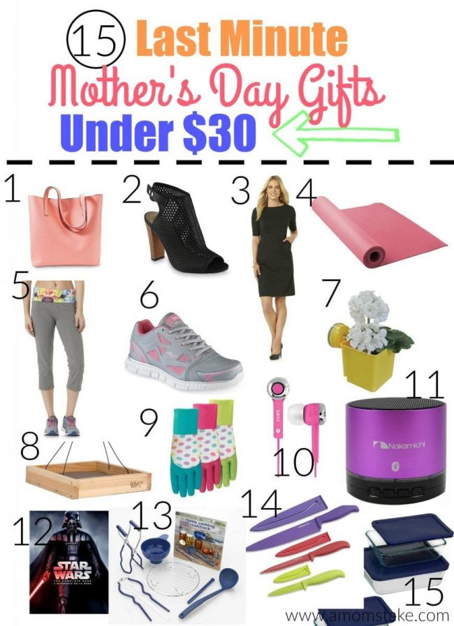 Last Minute Mother's Day Gifts
 Last Minute Mother s Day Gift Ideas A Mom s Take