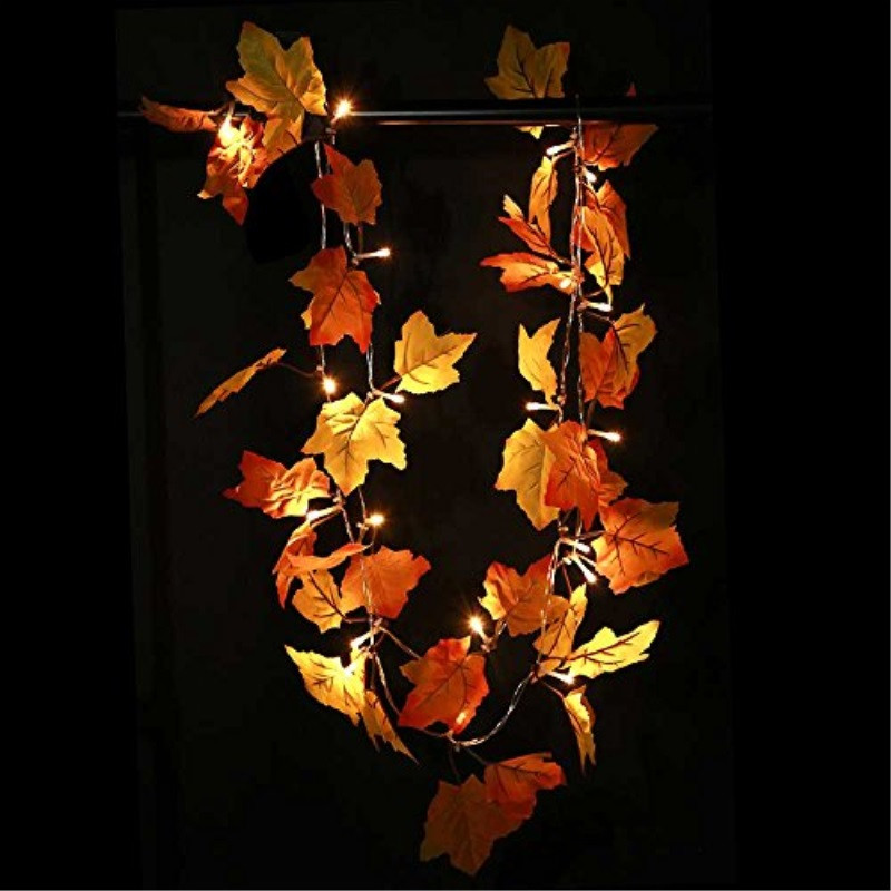 Lighted Thanksgiving Decor
 thanksgiving decorations lighted fall garland
