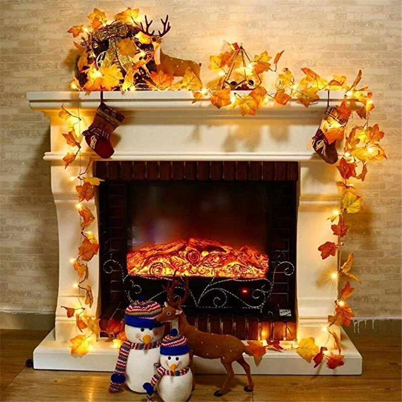 Lighted Thanksgiving Decor
 4pcs Thanksgiving Decorations Lighted Fall Garland
