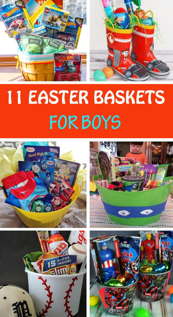 Little Boy Easter Basket Ideas
 11 Homemade Easter basket ideas for boys