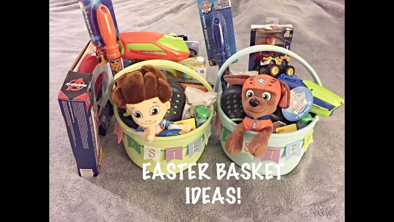 Little Boy Easter Basket Ideas
 WHAT S IN MY TODDLERS EASTER BASKETS
