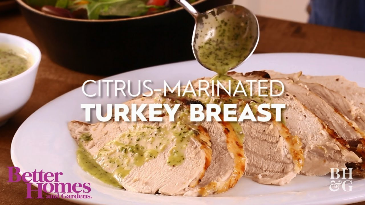 Marinated Turkey Recipe Thanksgiving
 Citrus Marinated Turkey Breast