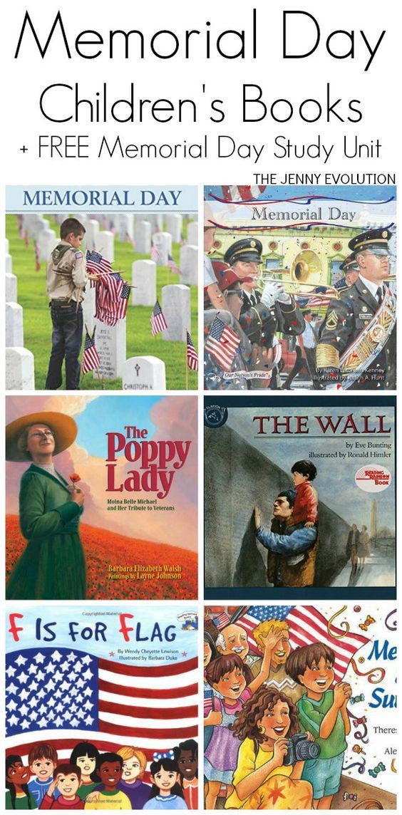 Memorial Day Activities For Elementary Students
 Memorial Day Books for Children Free Study Unit