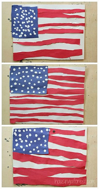 Memorial Day Arts And Crafts
 Patriotic crafts for kids American Flag Craft for Kids
