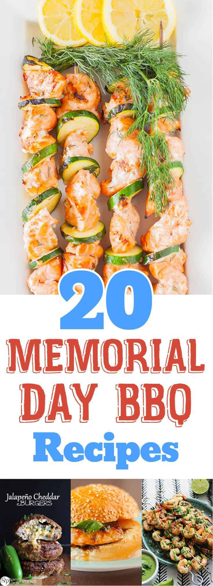 Memorial Day Barbeque Ideas
 20 Recipe Ideas for Memorial Day Barbecue Plating