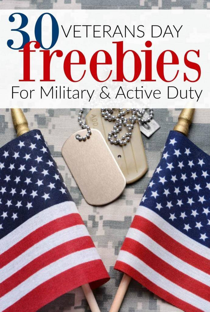 Memorial Day Free Food For Military Near Me
 Veterans Day Freebies 2015