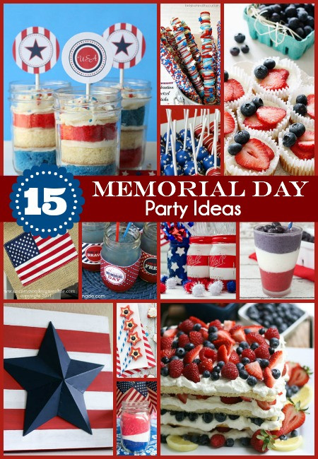 Memorial Day Party Decorations
 15 Memorial Day Party Ideas