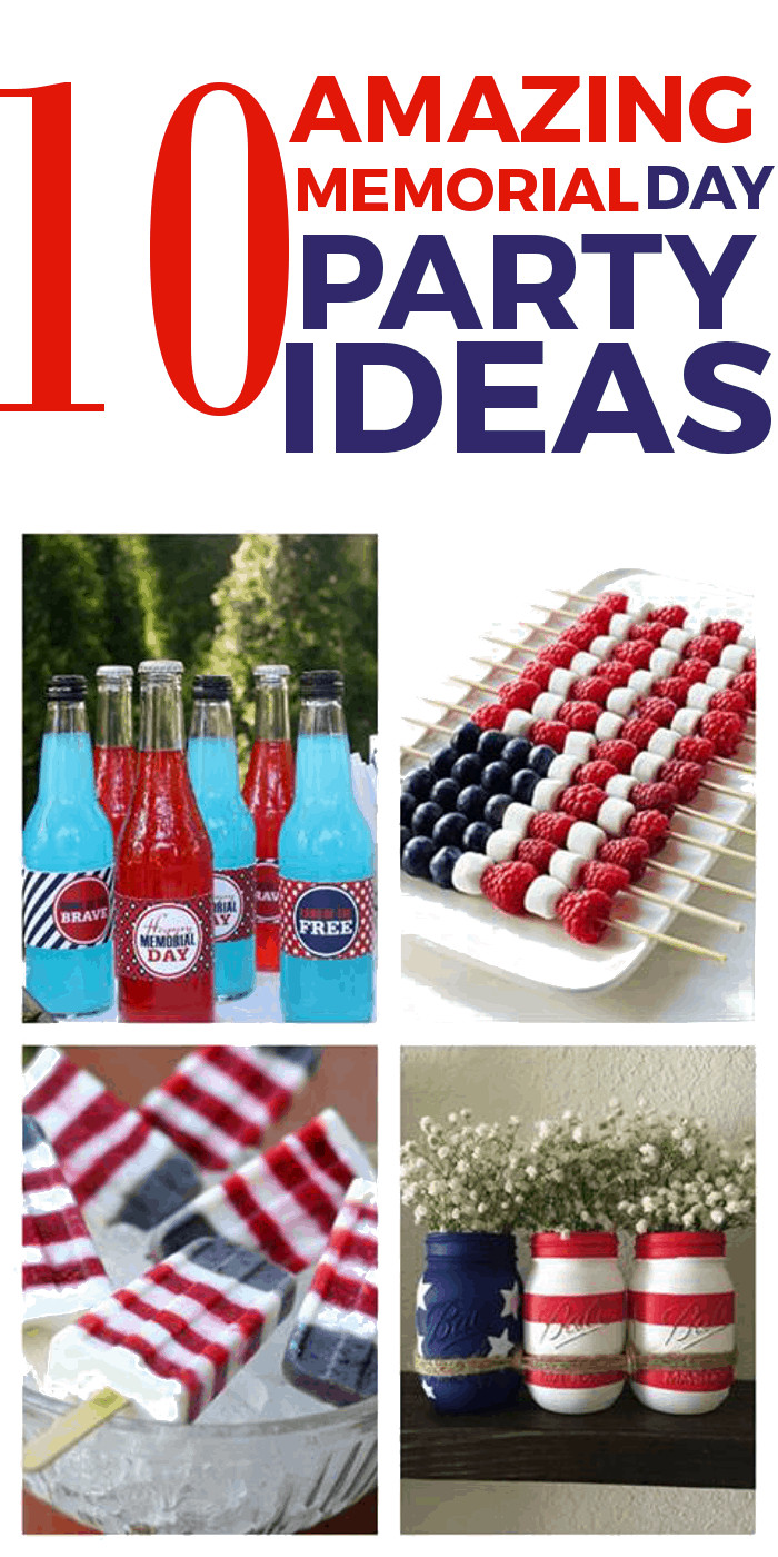 Memorial Day Party Decorations
 10 Amazing Memorial Day Party Ideas · Life of a Homebody