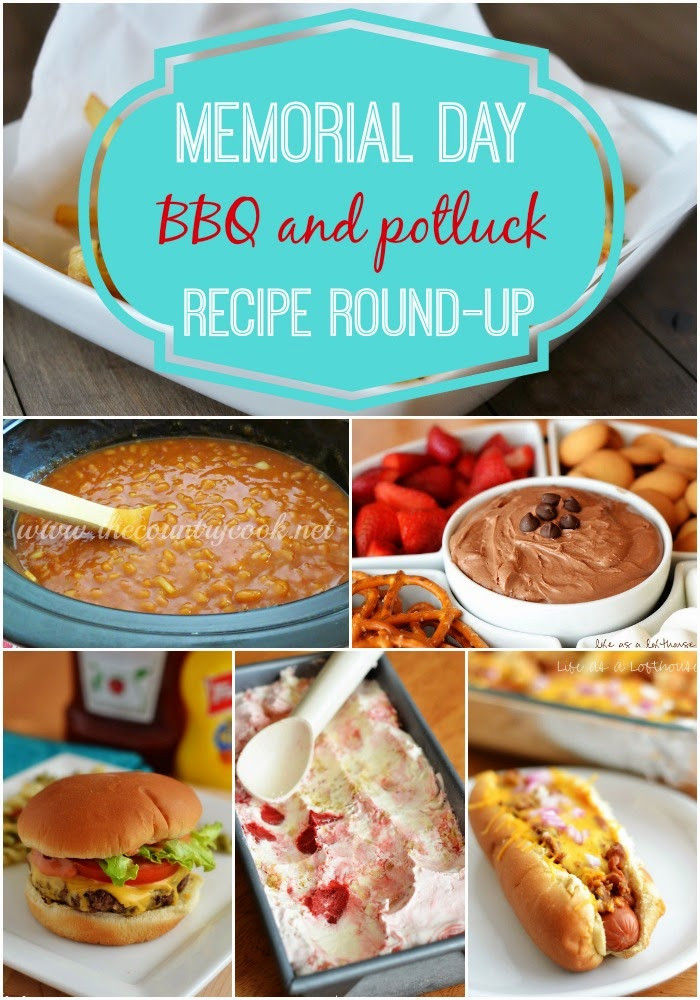 Memorial Day Potluck Ideas
 Memorial Day Recipe Round up The Country Cook