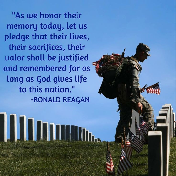 Memorial Day Quote Ronald Reagan
 “West Point To Arlington” – Nox & Friends