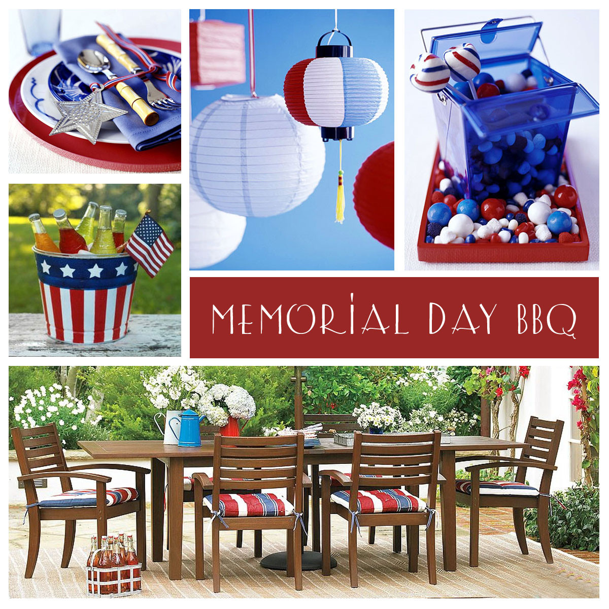 Memorial Day Weekend Ideas
 Everyday is a "Hollyday" Memorial Day