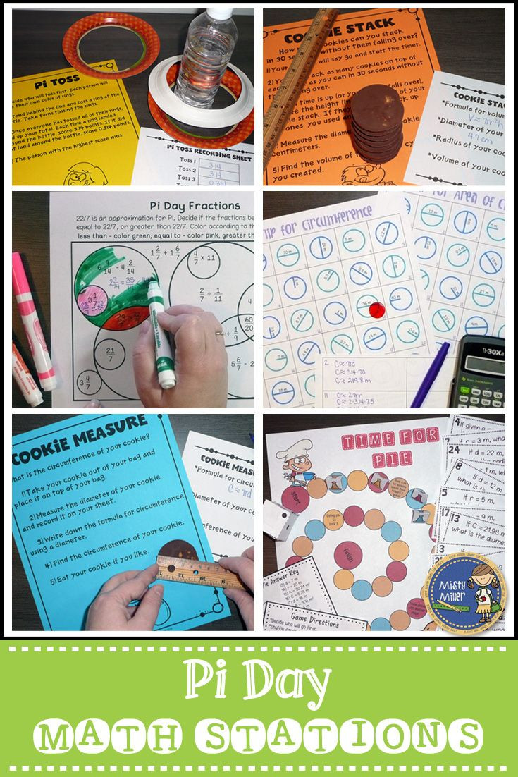 Middle School Math Pi Day Activities
 89 best Pi day images on Pinterest