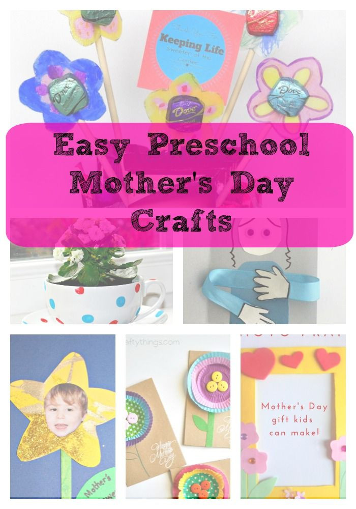 Mother's Day Activities For Kindergarten
 Mother s Day Crafts Gift Ideas Great for Preschool