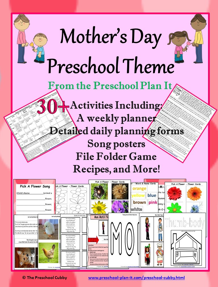 Mother's Day Activities For Kindergarten
 Mothers Day Activities Theme for Preschool