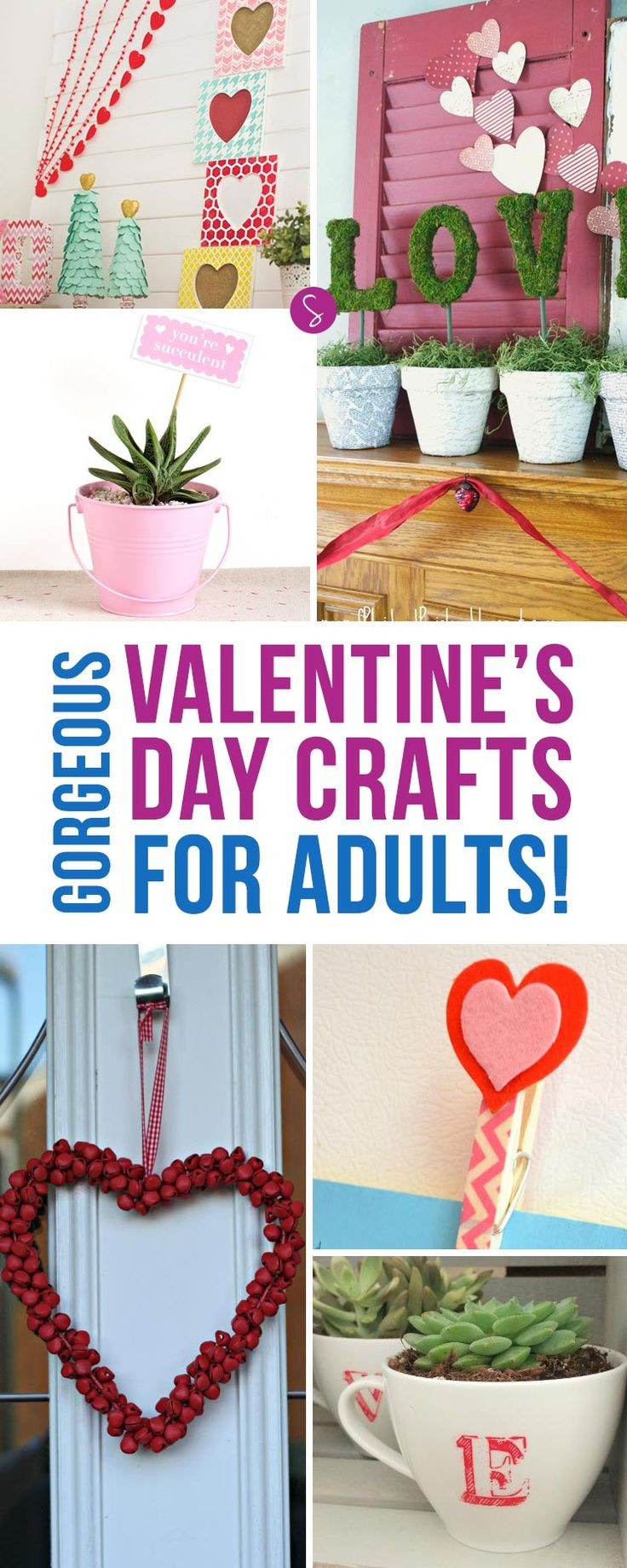 Mother's Day Crafts For Adults
 370 best images about Valentine s Day on Pinterest