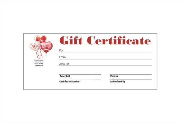 Mother's Day Gift Certificate Template Free Download
 8 Homemade Gift Certificate Templates DOC PDF
