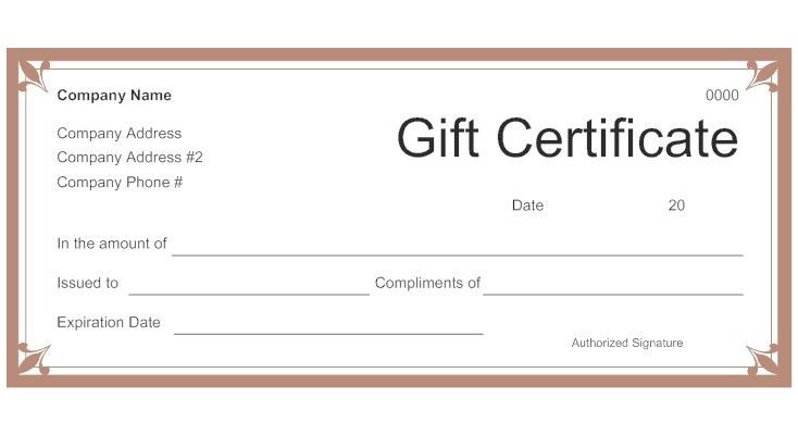 Mother's Day Gift Certificate Template Free Download
 Here to Download this Example father s day