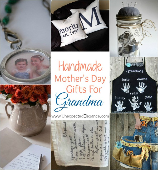 Mother's Day Gift Ideas For Grandmother
 Handmade Mother s Day Gifts for Grandma Unexpected Elegance