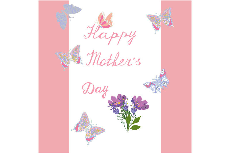 Mother's Day Picture Ideas
 Mother s Day greeting card with flowers on the background