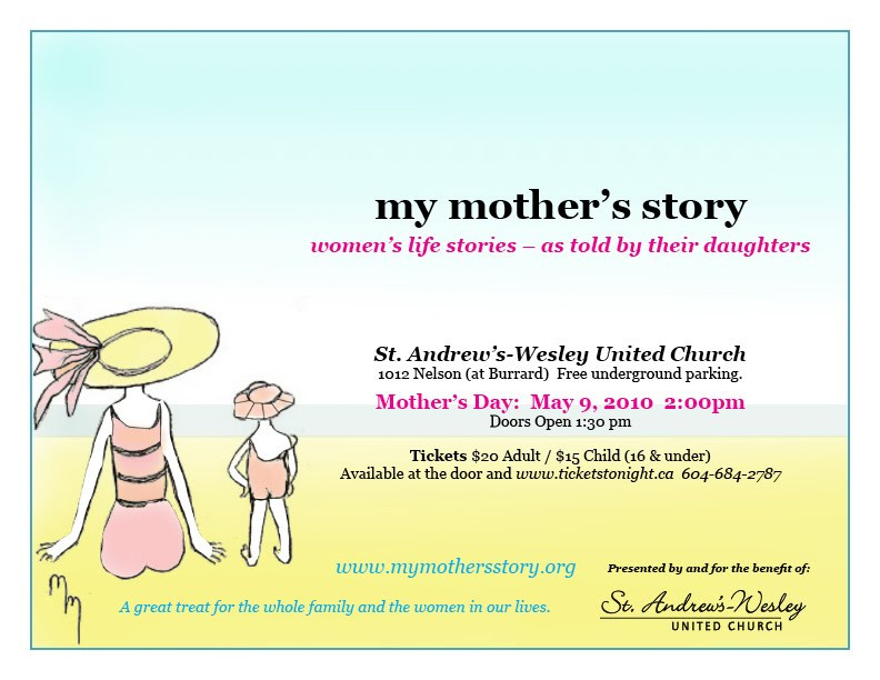 Mother's Day Quotes For Mom
 My Mother s Story 5th Annual Mother s Day Show