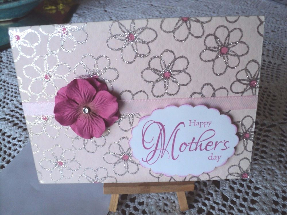 Mother's Day Recipe
 HAPPY MOTHER S DAY HANDMADE GREETING CARD 295 FLOWERS