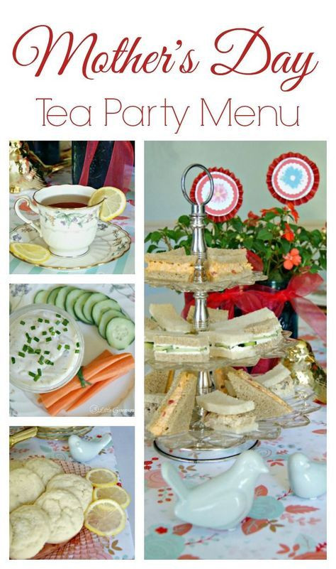 Mothers Day Lunch Ideas
 Tea Party Menu for a Mother s Day Luncheon