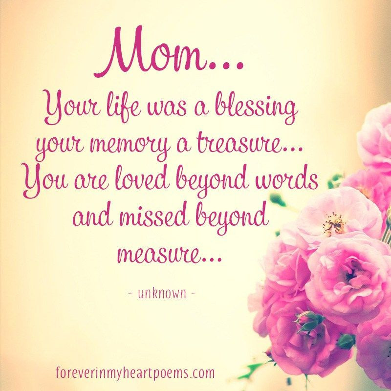 Mothers Day Quote For Deceased Mother
 Quote 95