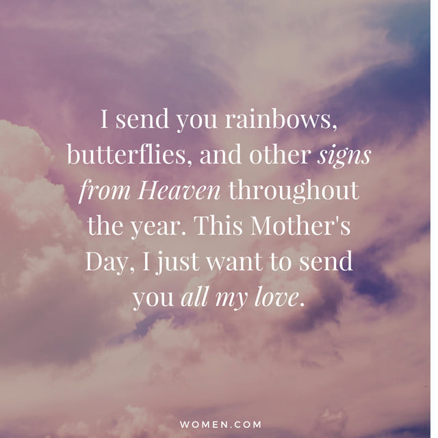 Mothers Day Quote For Deceased Mother
 Say Happy Mother s Day to Mom in Heaven with These 17
