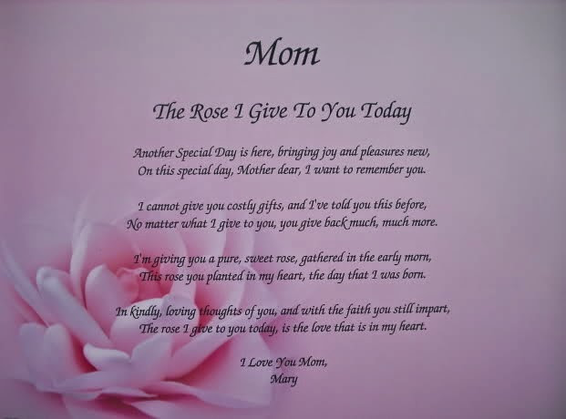 Mothers Day Quote For Deceased Mother
 Deceased mother Poems