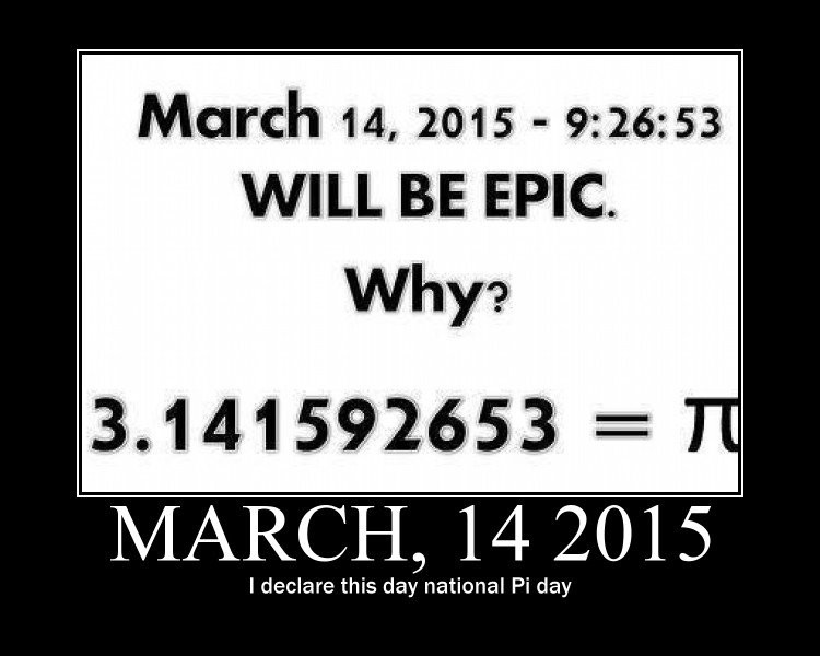 National Pi Day Activities
 Pi Enthusiasts Prepare To Celebrate " ce In A Lifetime