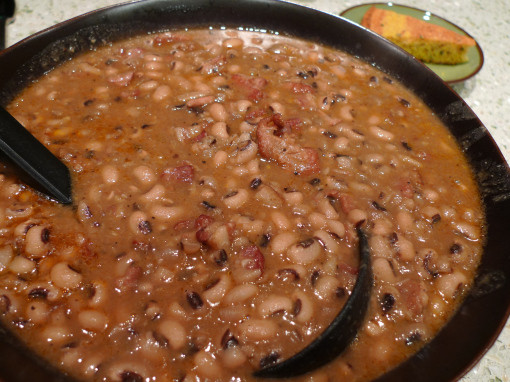 New Year Black Eyed Peas Recipe
 Good Luck New Year’s Meal
