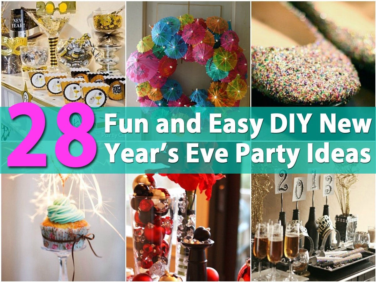New Year Eve Themes Ideas
 28 Fun and Easy DIY New Year’s Eve Party Ideas DIY & Crafts