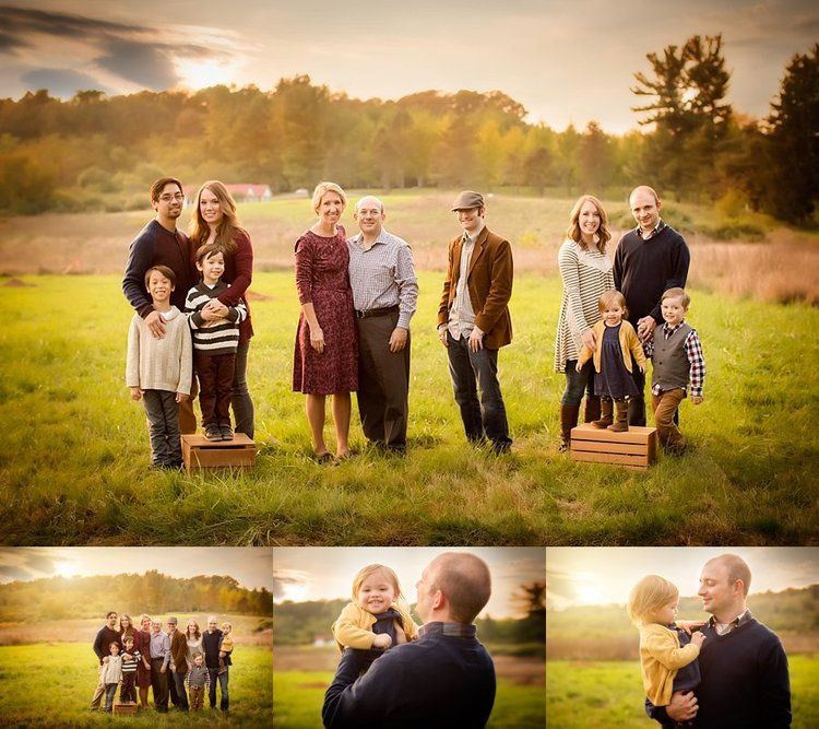 Outdoor Fall Family Photo Ideas
 to See More Northern Virginia Family graphy