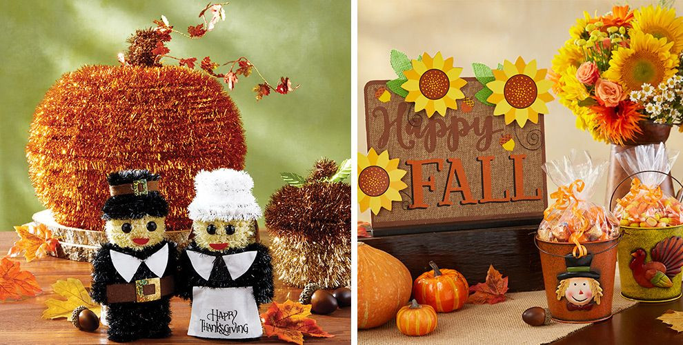 Party City Fall Decorations
 Fall Table Decorations