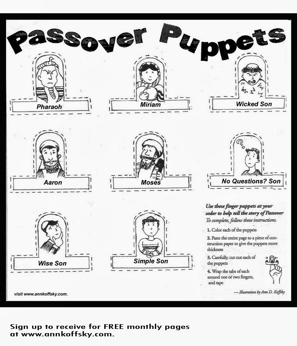 Passover Activities For Kids
 Kar Ben Publishing 8 Passover Activities for Kids of All Ages