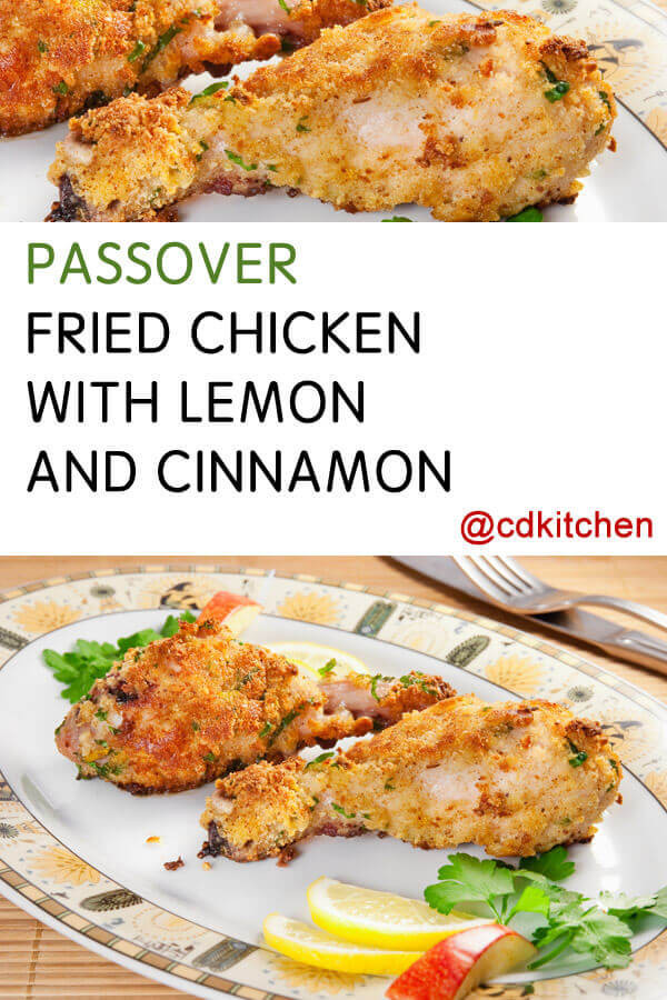 Passover Chicken Recipe
 Passover Fried Chicken with Lemon and Cinnamon Recipe from