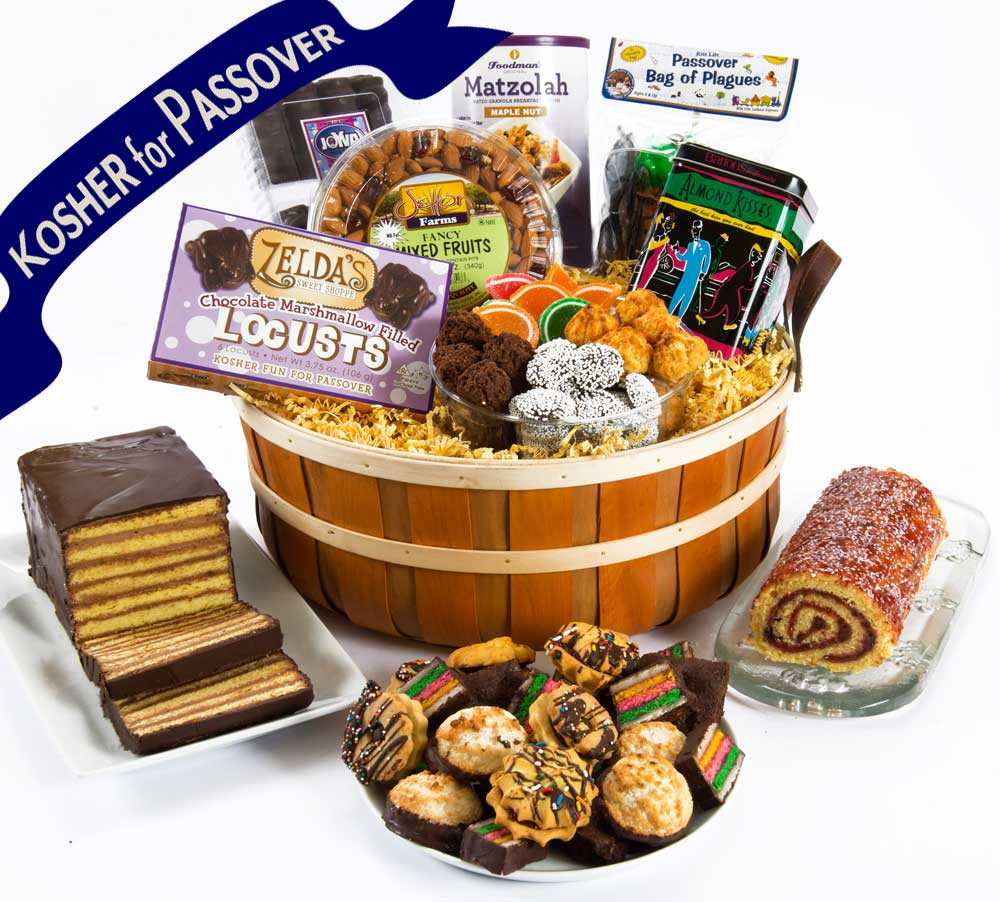 Passover Gift Baskets
 Passover Gift 8 Days Noshing Kosher For Passover