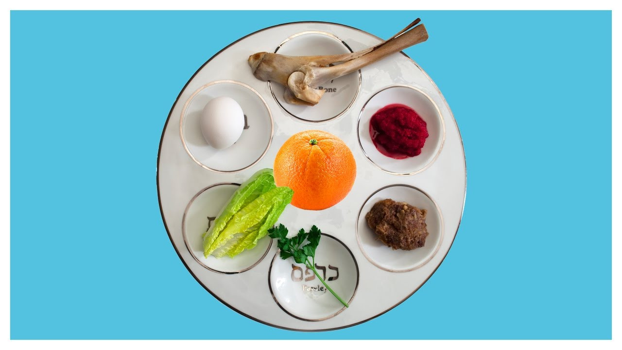 Passover Seder Food
 Orange on the Seder Plate