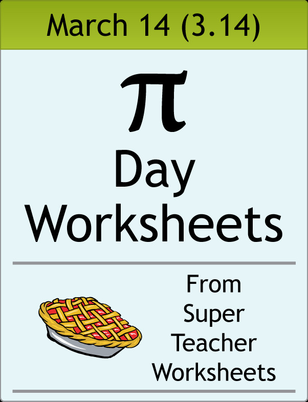 Pi Day Activities Algebra
 Pi Day Worksheets