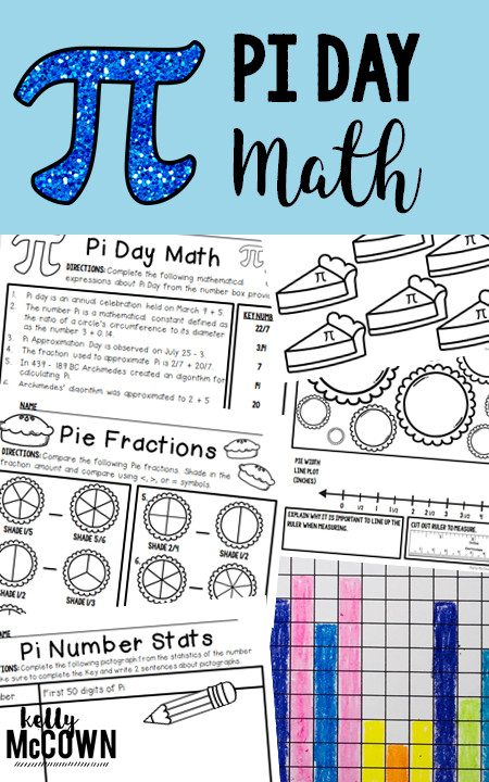 Pi Day Activities Elementary
 Kelly McCown Pi Day Elementary Math Activities